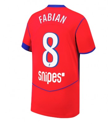 Paris Saint-Germain Fabian Ruiz #8 Tredje Tröja 2025-26 Kortärmad